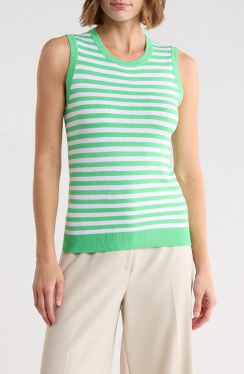 Striped Sweater Tank