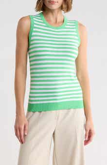 Striped Sweater Tank