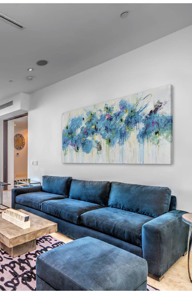MARMONT HILL Center Piece I-3 Painting Print on Wrapped Canvas - 30" x 60", Alternate, color, 