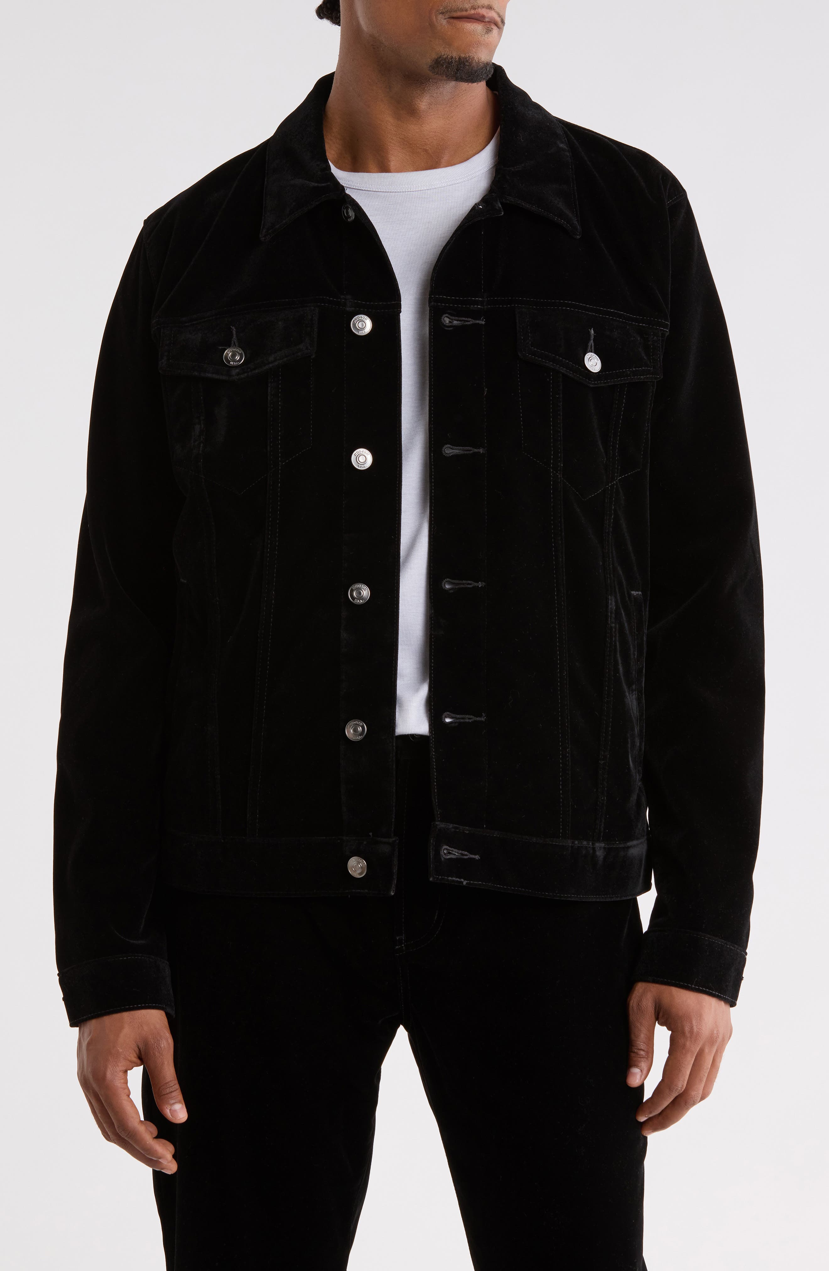 Velvet Trucker Jacket