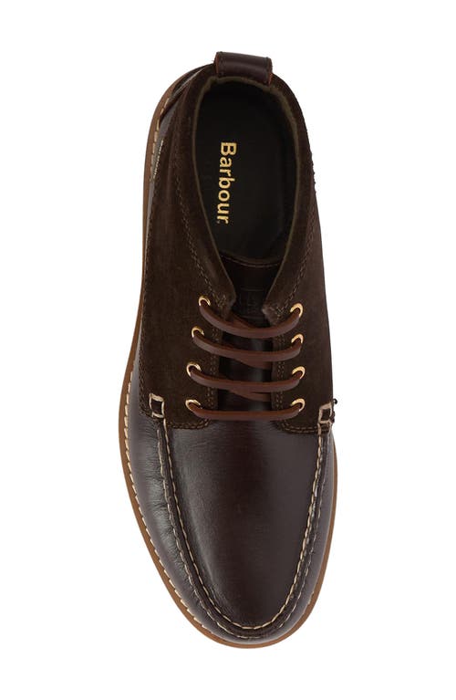 Barbour Hadston Chukka Boot In Brown