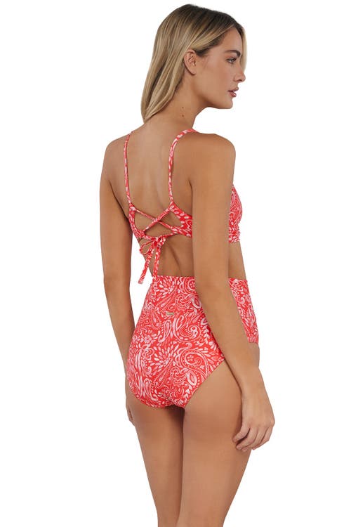 SUNSETS SUNSETS HANNAH HIGH WAIST BIKINI SWIM BOTTOMS