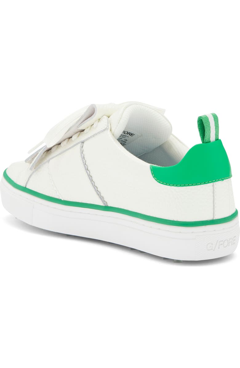 G/FORE Pebbled Kiltie Fringe Golf Shoe, Alternate, color,