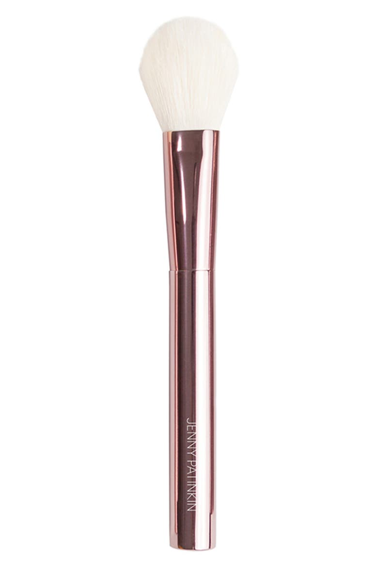 Sustainable Luxury Cheek Makeup Brush, Main, color, ROSE GOLD
