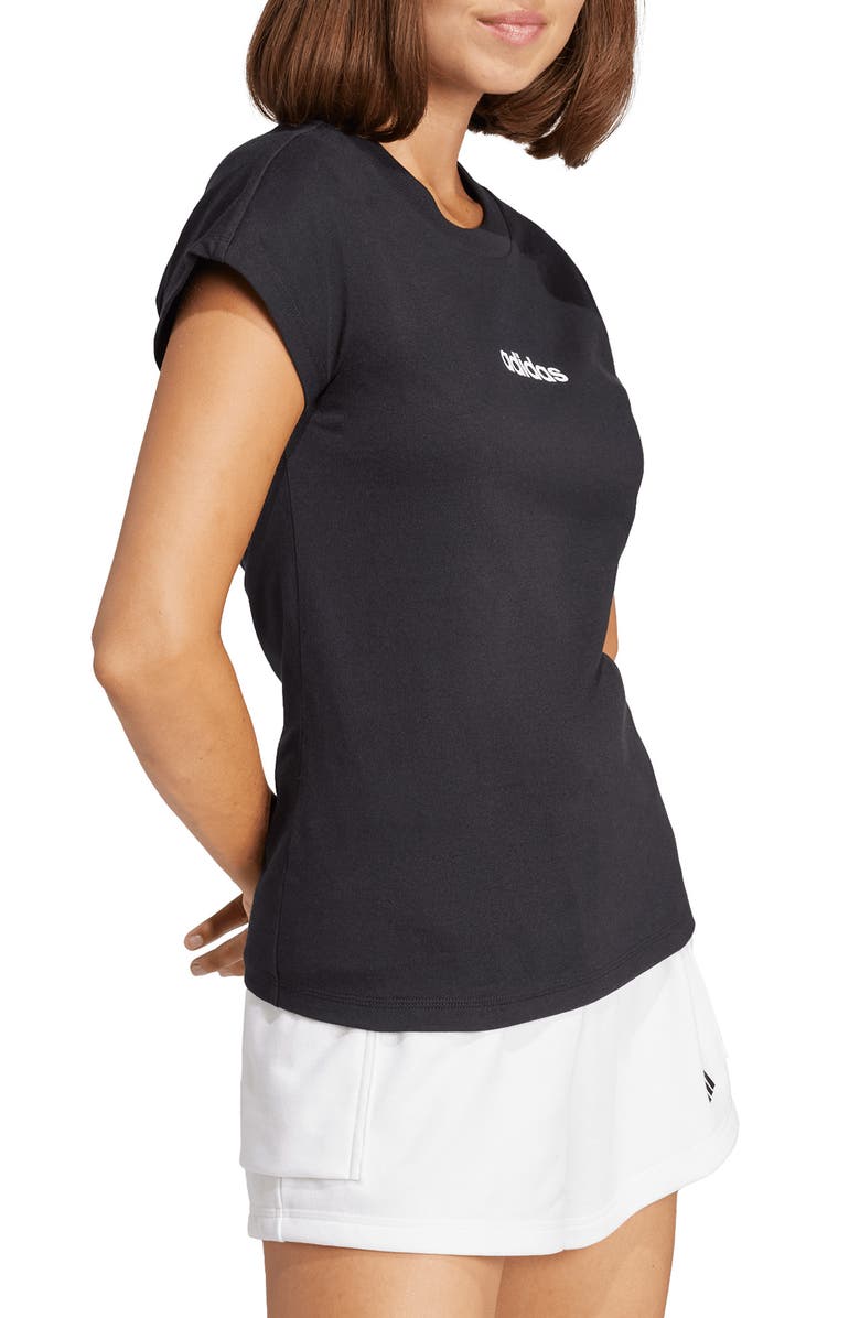 adidas Linear Logo Graphic T-Shirt, Alternate, color, 