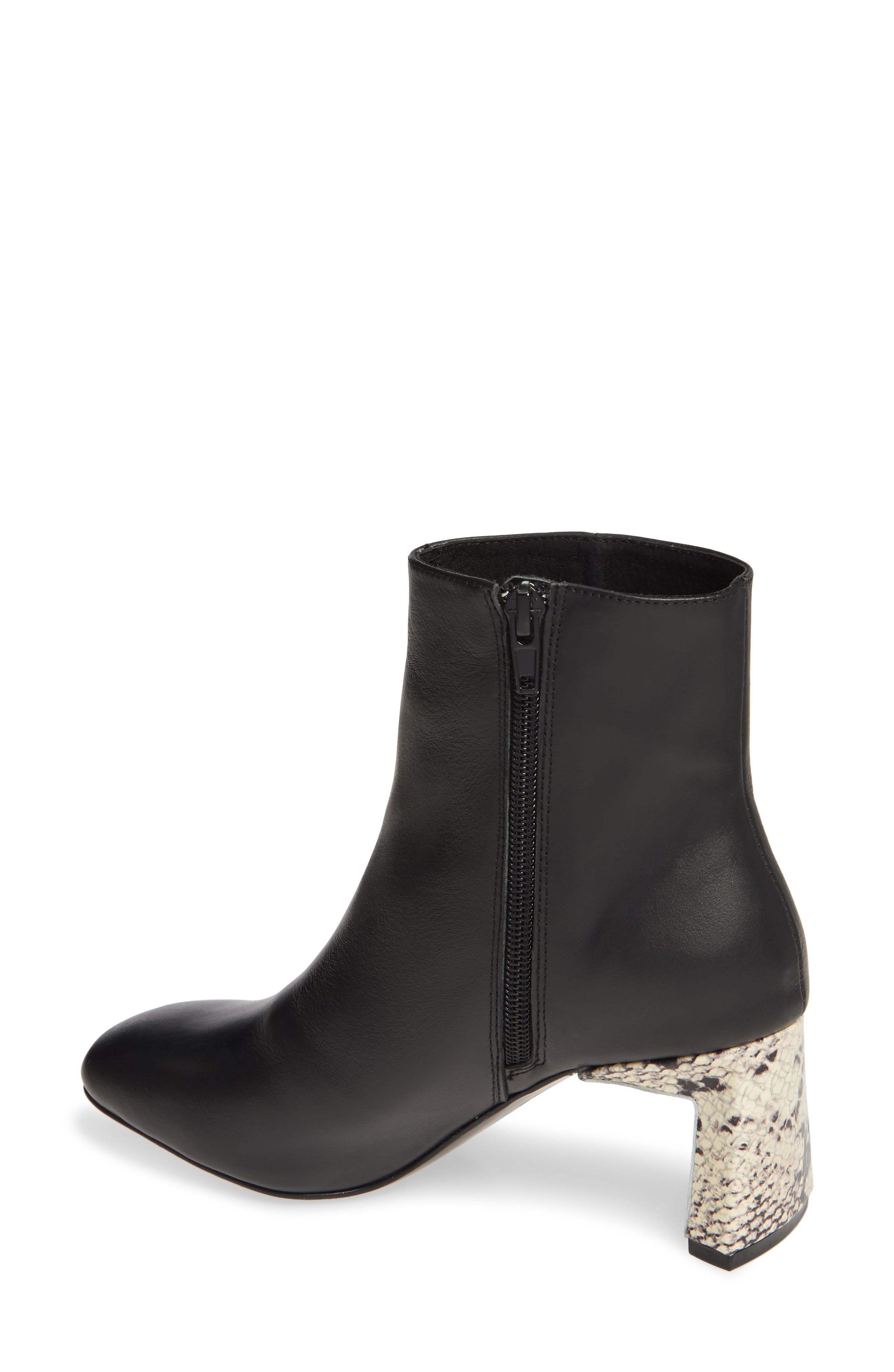 Flair Bootie, Alternate, color, BLACK