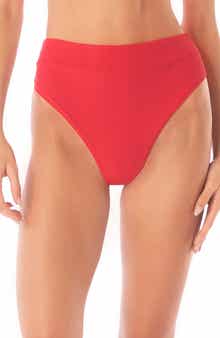 Maaji Suzy Q Reversible High Rise Bikini Bottoms