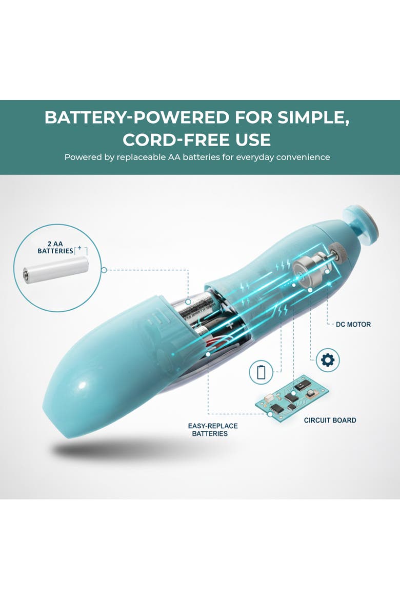 Electric Baby Nail Trimmer Gentle Care Kit, Alternate, color, Multicolor