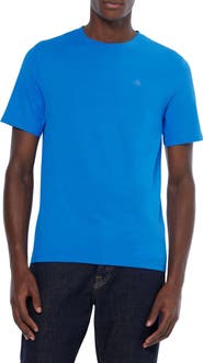 Scotch & Soda Logo Embroidered Cotton T-Shirt