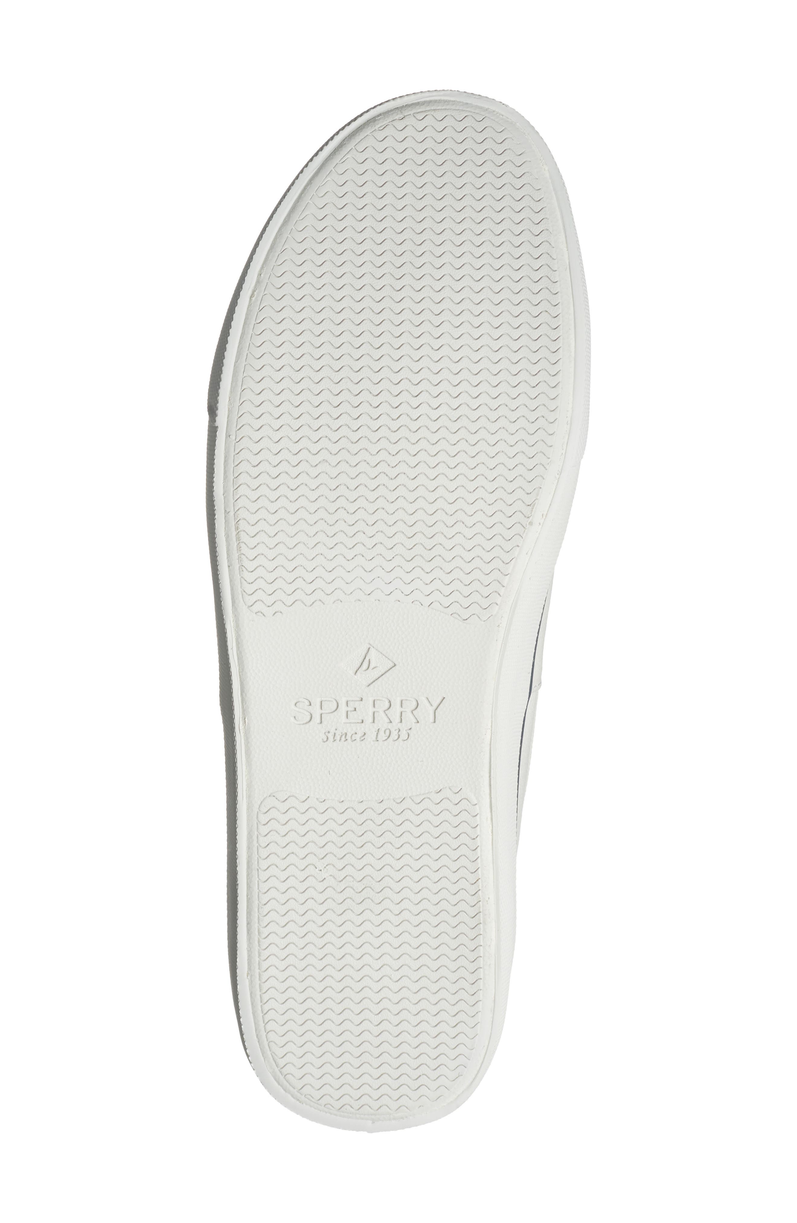 Sperry Bahama II SeaCycled<sup>™</sup> Baja Boat Shoe, Alternate, color, White