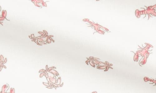 Polo Ralph Lauren Ralph Lauren Assorted 3-pack Cotton Rompers In Lobster Print 3pk
