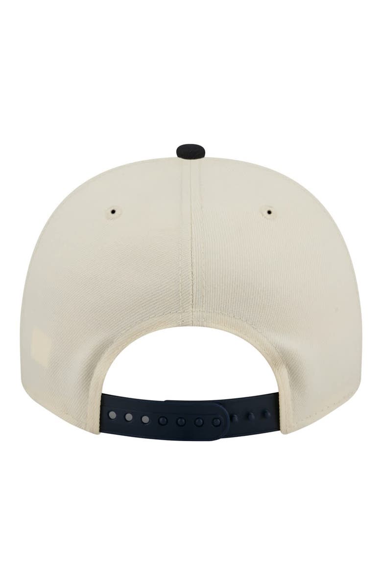 New Era Men's New Era Cream Boston Red Sox Throwback Tri-Hit A-Frame 9FIFTY Adjustable Hat, Alternate, color, Cream