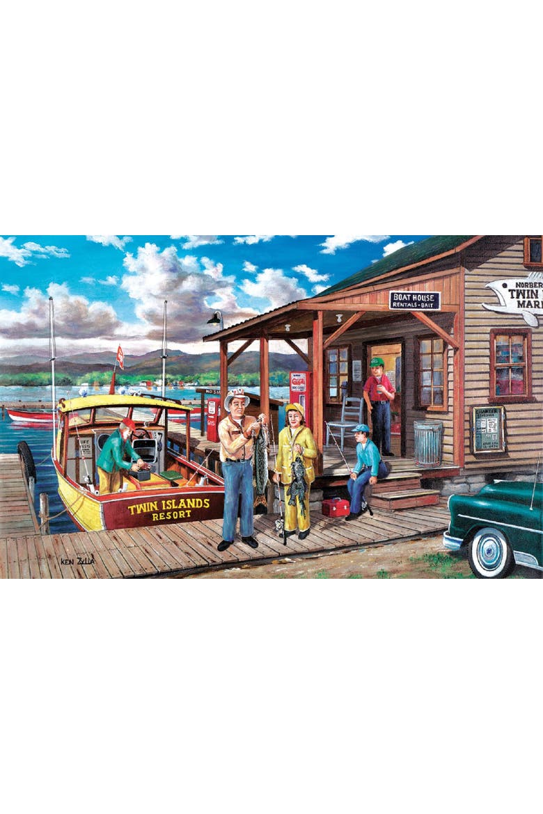 Minnesota Gothic 550 piece Jigsaw Puzzle for Adults, Alternate, color, Multicolor