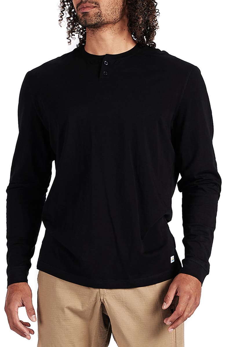 Vuori Ever Long Sleeve Henley, Main, color, 