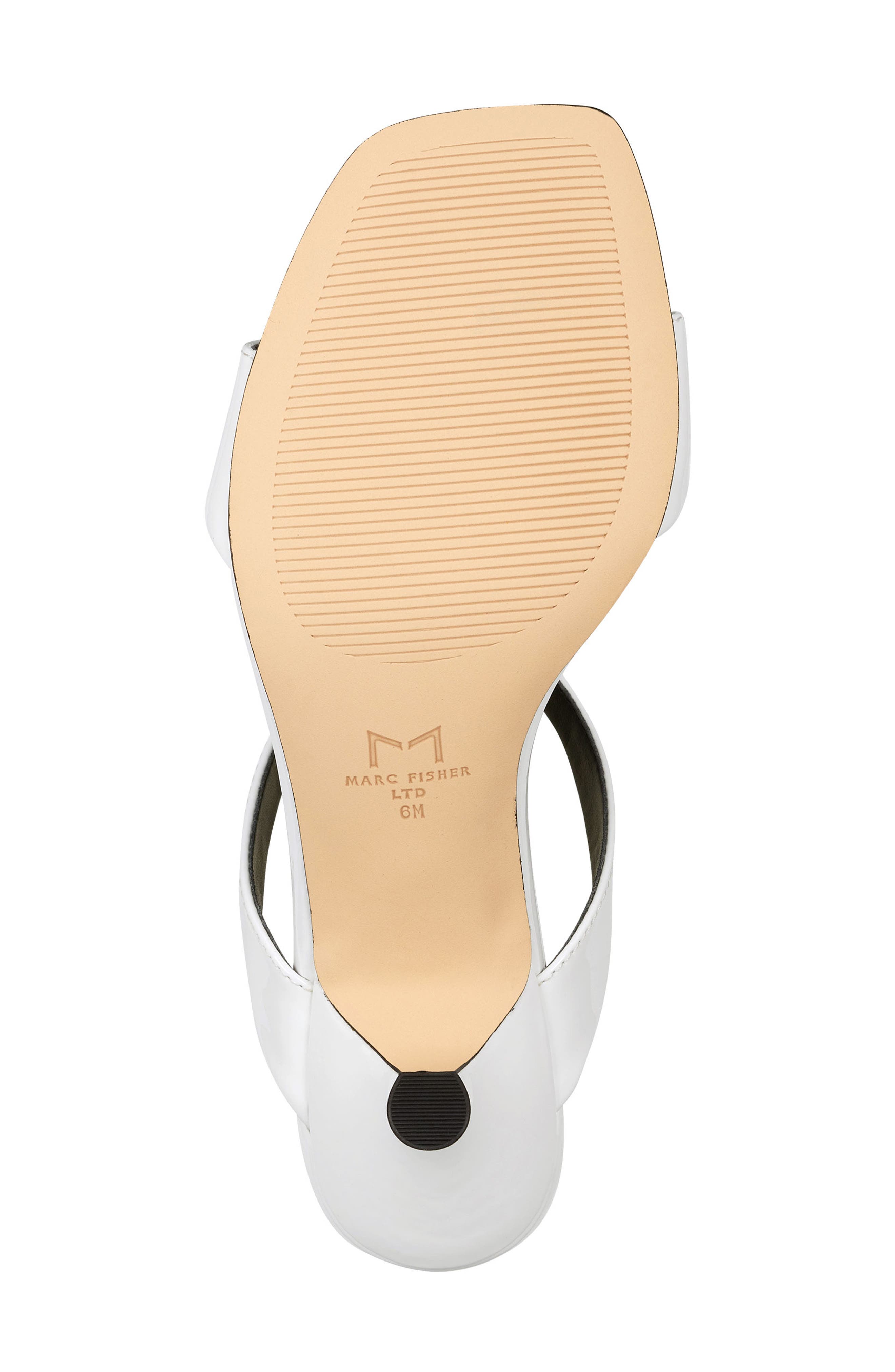 Genia Slide Sandal, Alternate, color, WHITE PATENT LEATHER