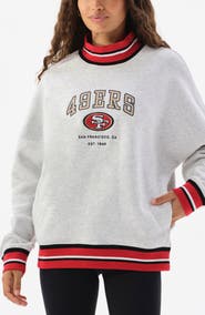 Off Season Philadelphia Eagles Mock Neck Graphic Sweatshirt