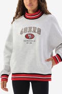 Off Season Philadelphia Eagles Mock Neck Graphic Sweatshirt