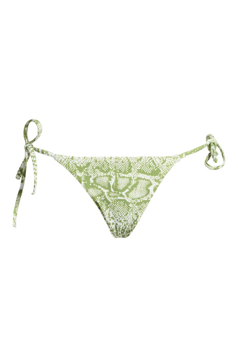 Sunning Reversible Side Tie Bikini Bottoms, Main, color, GREEN