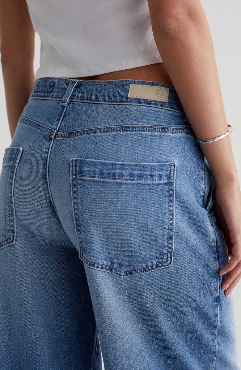 AG Stella Low Slung Palazzo Jeans, Alternate, color, Escalate