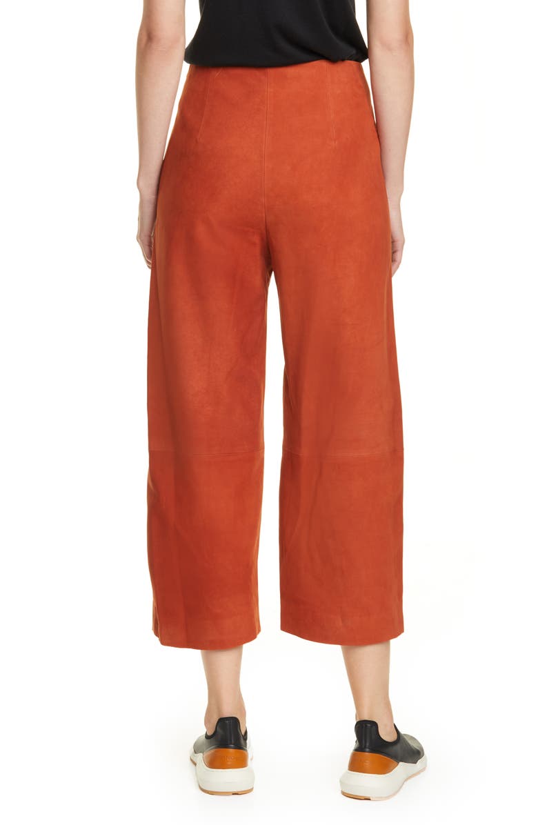 Vince Nubuck Suede Culottes, Alternate, color, 
