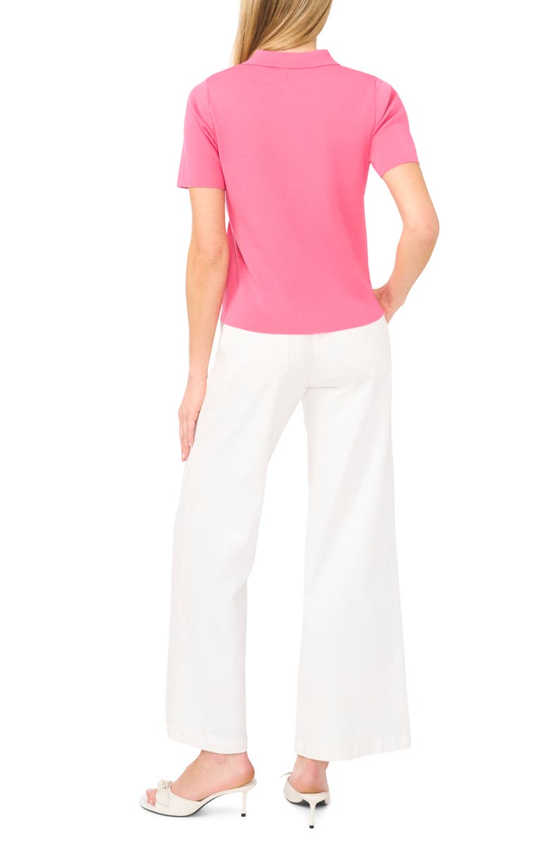 Ted Baker Ronni Polo Sweater, Alternate, color, Penelope Pink