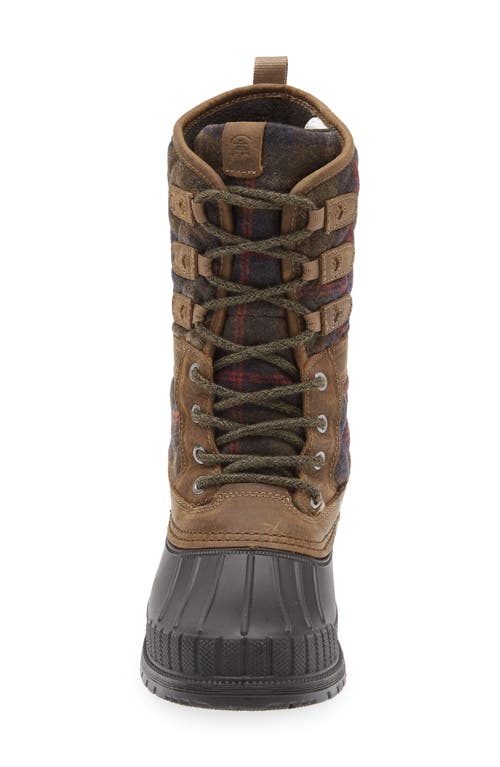 Kamik Sienna 3 Waterproof Lace-up Boot In Brown