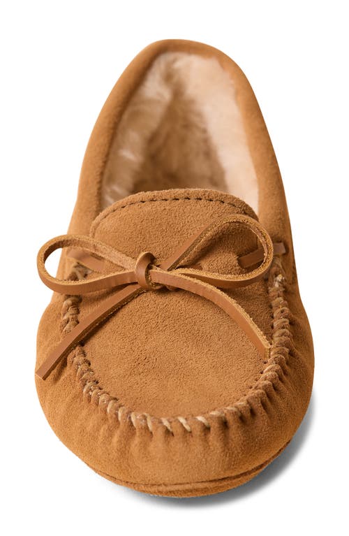 Minnetonka Faux Fur Lined Soft Sole Slipper