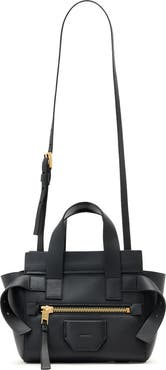 AllSaints Mini Perez Leather Top Handle Bag
