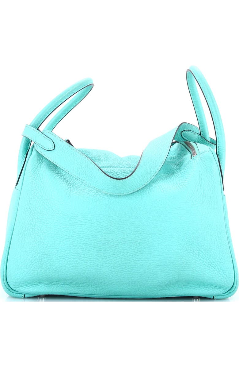 Pre-Owned Hermes Lindy Bag Clemence 30, Alternate, color, Bleu Atoll