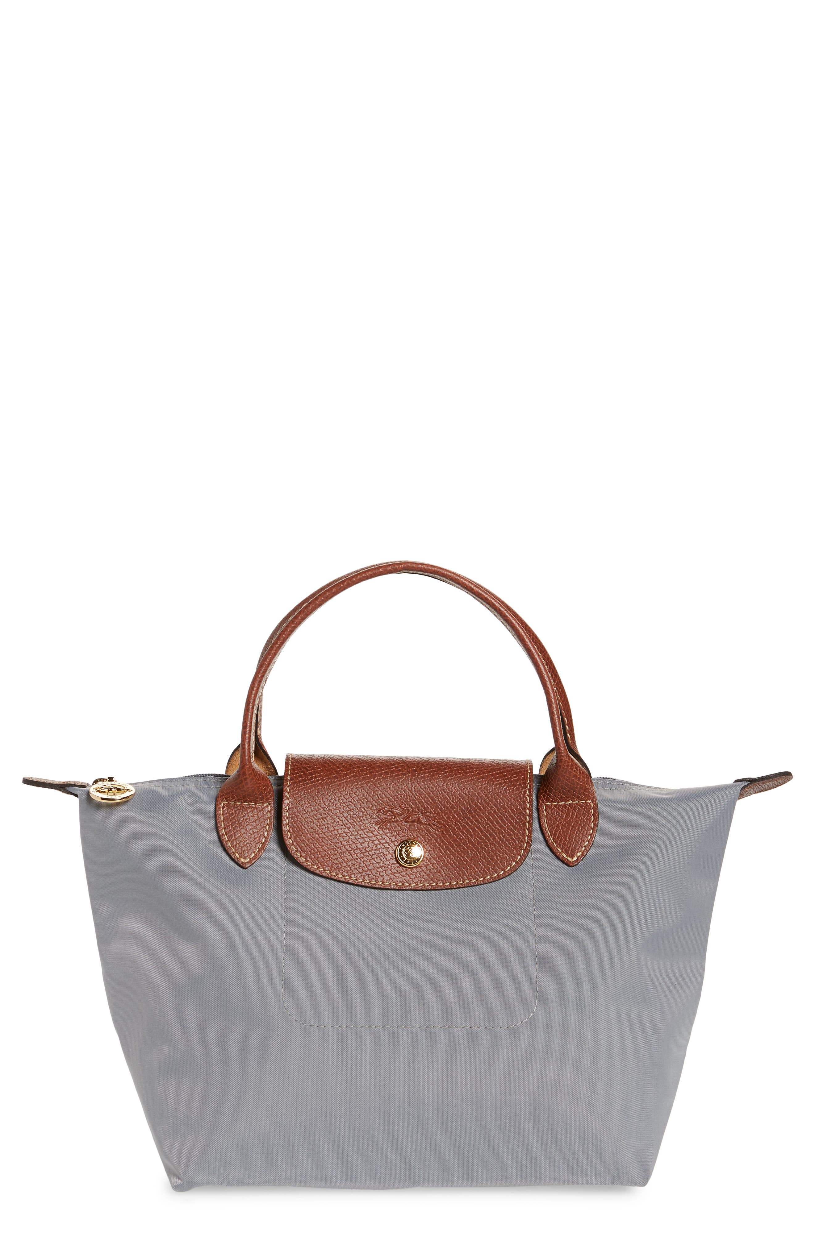 Longchamp Le Pliage Small Nylon Top Handle Bag, Main, color, 