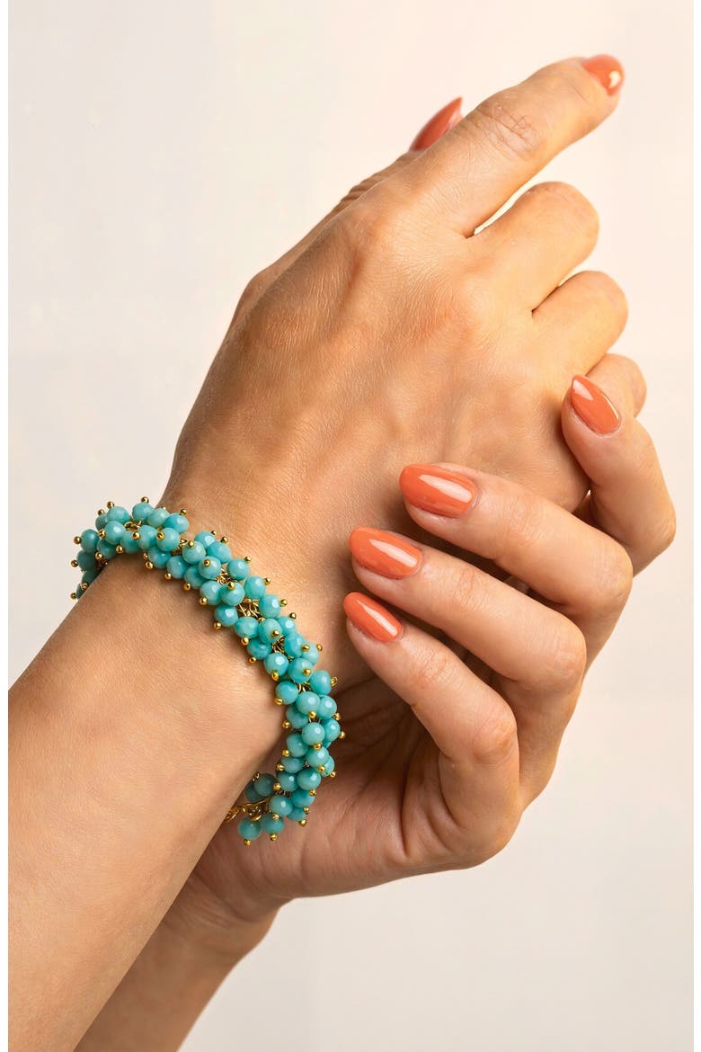 Jemsa Bracelet, Alternate, color, TURQUOISE