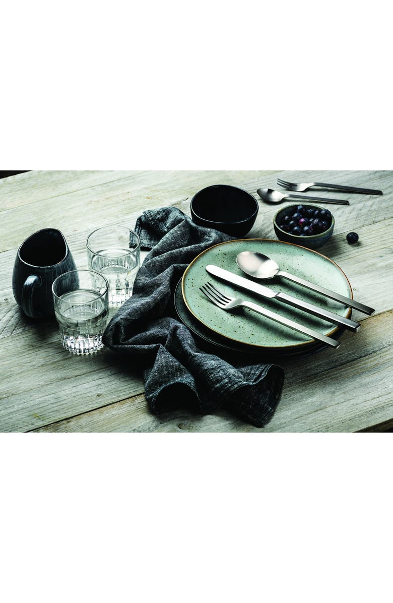 Mepra Stile By Pininfarina Flatware Set - 5 Pieces, Alternate, color, Ice Silver