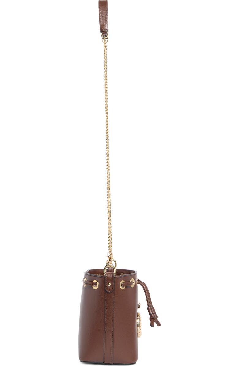 VALENTINO BY MARIO VALENTINO Jules Bonbonniere Crossbody Bag, Alternate, color, Carob( Chocolate)