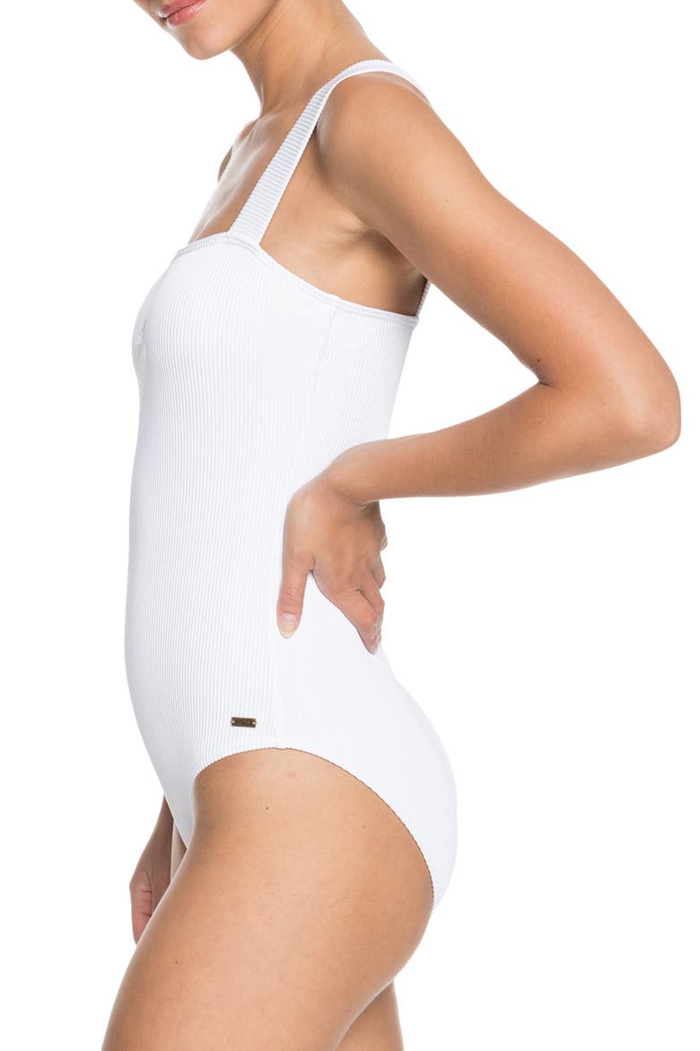 Mind of Freedom One-Piece Swimsuit, Alternate, color, BRIGHT WHITE