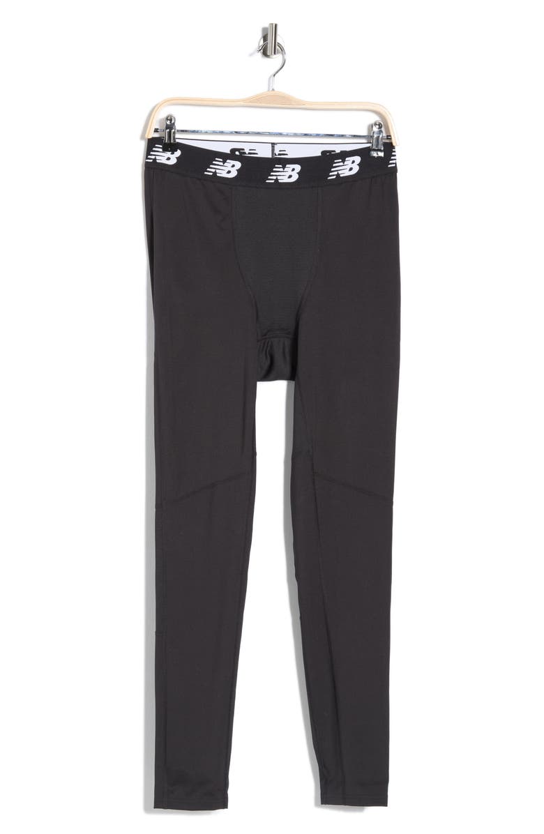 New Balance Compression Tights, Main, color, Black