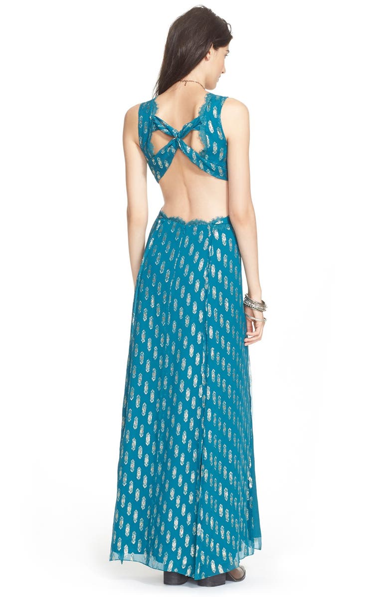 Free People 'Cross My Heart' Jacquard Maxi Dress | Nordstrom
