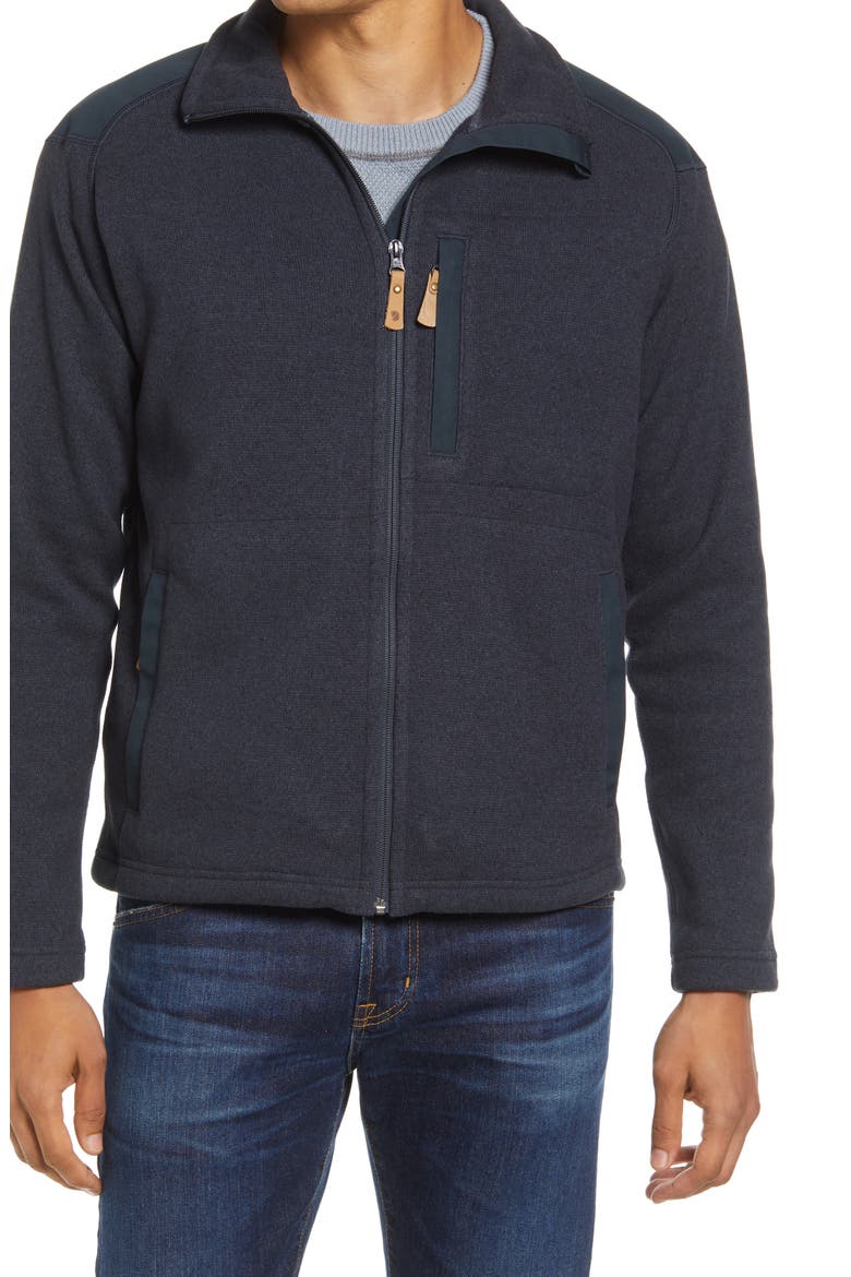 Buck Fleece Jacket, Alternate, color, DARK NAVY