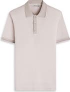 Bugatchi Jacquard Cotton Polo