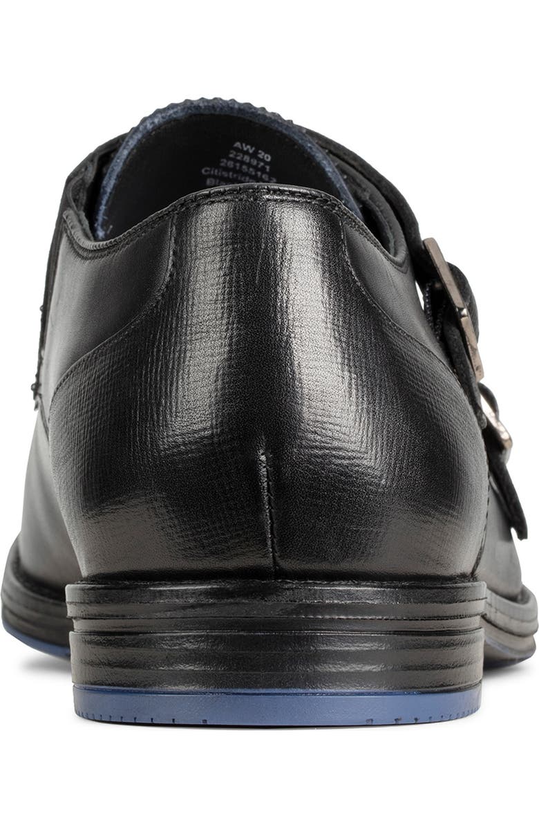 Clarks<sup>®</sup> Citi Stride Double Monk Strap Shoe, Alternate, color,