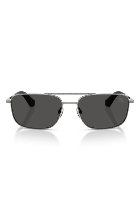 59mm Aviator Sunglasses