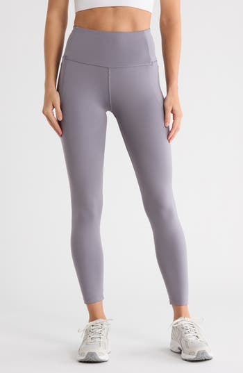 Layer 8 Stow Pocket 7/8 Leggings In Purple