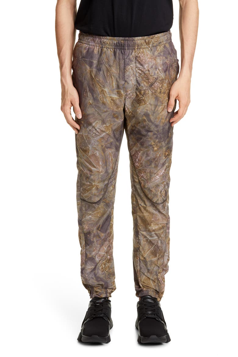 Quantum Technical Nylon Track Pants, Main, color, CAMO GREEN