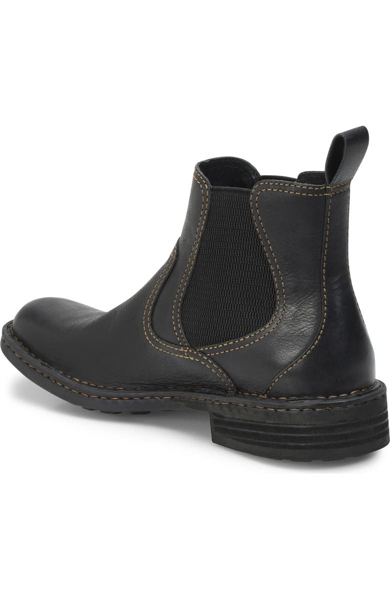 Børn 'Hemlock' Boot, Alternate, color, Black Leather
