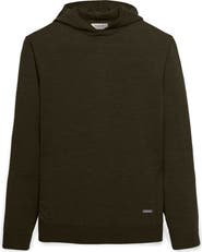 Bugatchi Merino Wool Hooded Sweater