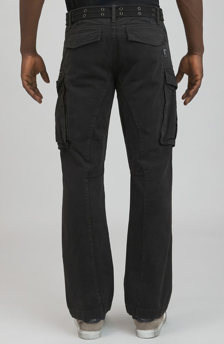 PRPS Backbone Belted Cargo Jeans, Alternate, color,