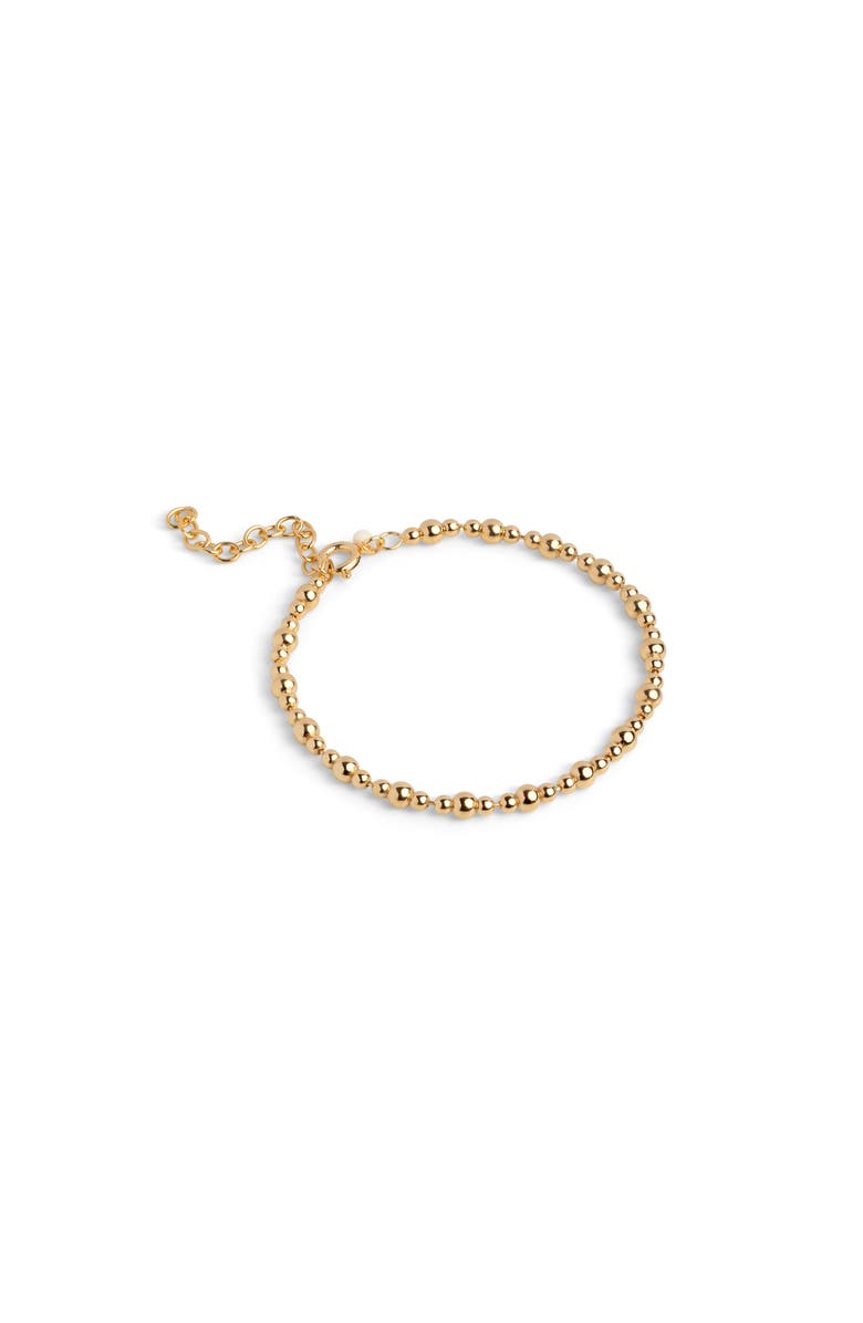 Enamel Copenhagen Norma Bead Bracelet, Main, color, 925S/Gp