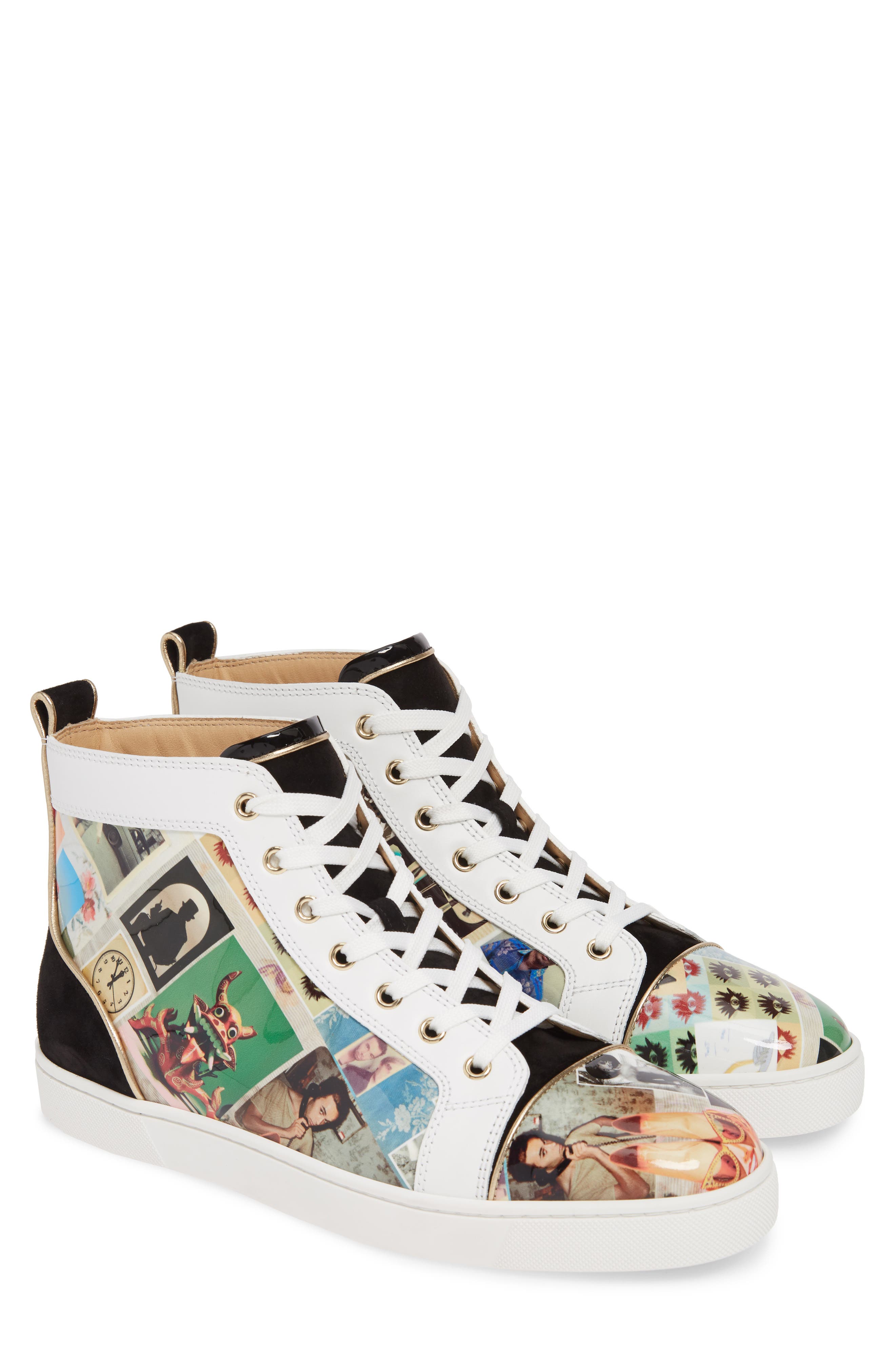 Christian Louboutin Louis Orlato High Top Sneaker, Main, color, 