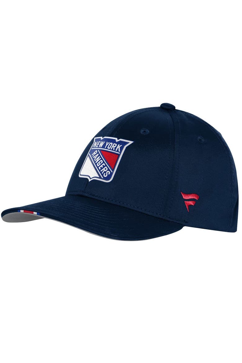 Youth Fanatics Navy New York Rangers 2025 NHL Draft Authentic Pro On-Stage Podium Adjustable Hat, Alternate, color, Navy