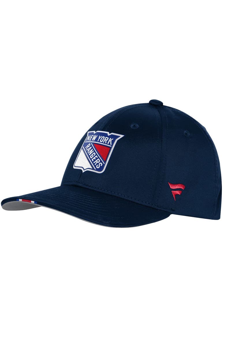 FANATICS Youth Fanatics Navy New York Rangers 2025 NHL Draft Authentic Pro On-Stage Podium Adjustable Hat, Alternate, color, Navy
