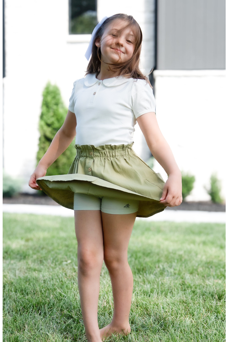 Elle Polo, Alternate, color, Cream